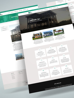 Villa Çelik Yapı Web Sayfası